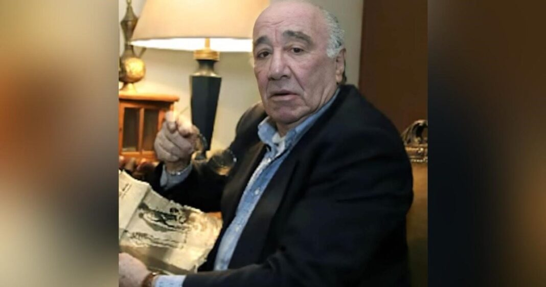 Retrato del director de cine argentino Carlos Orgambide.